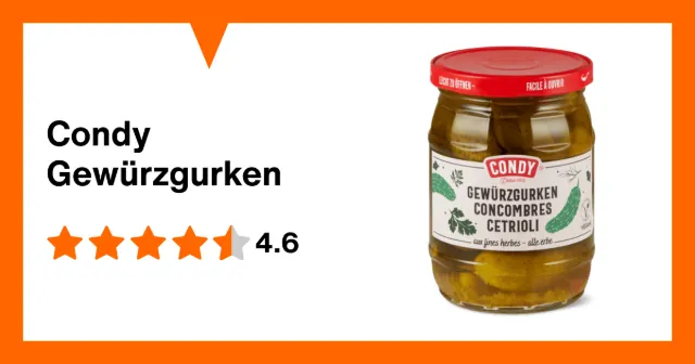Image du produit Condy Gewürzgurken