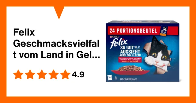 Produktbild zu Felix Geschmacksvielfalt vom Land in Gelee
