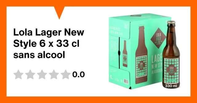 Image du produit Lola Lager New Style 6 x 33 cl sans alcool