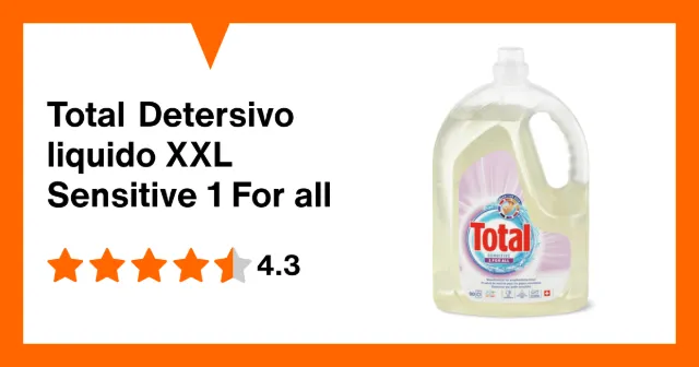 Immagine del prodotto Total Detersivo liquido XXL Sensitive 1 For all