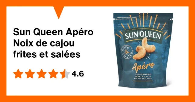 Produktbild zu Sun Queen Apéro Noix de cajou frites et salées