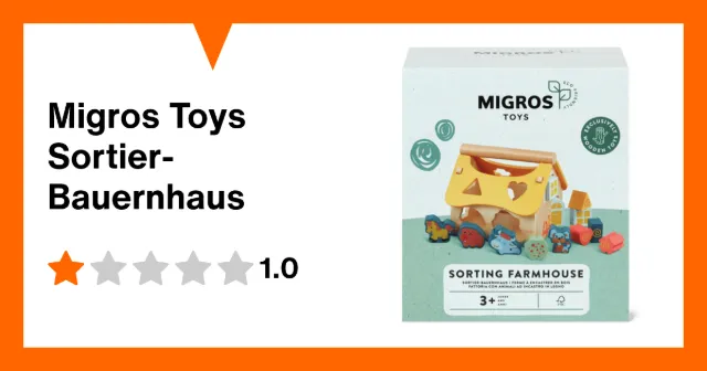 Image du produit Migros Toys Sortier-Bauernhaus