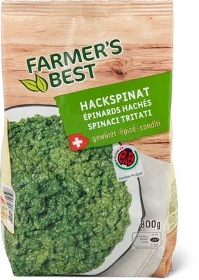 Immagine del prodotto Farmer's Best Hackspinat gewürzt