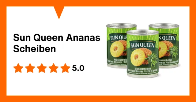 Image du produit Sun Queen Tranches d’ananas