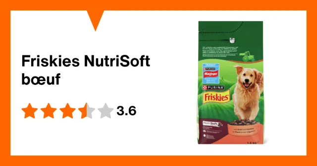 Image du produit Friskies NutriSoft bœuf