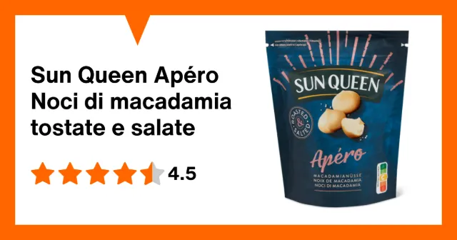 Produktbild zu Sun Queen Apéro Noci di macadamia tostate e salate