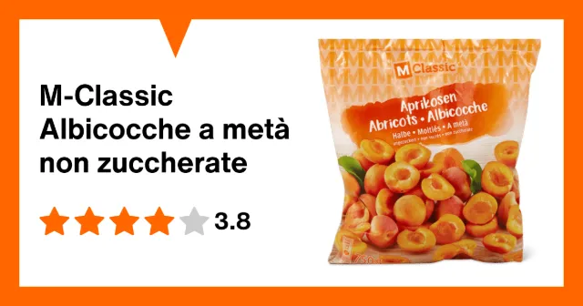 Produktbild zu M-Classic Albicocche a metà non zuccherate