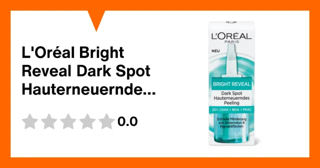 Image du produit L'Oréal Bright Reveal Dark Spot Hauterneuerndes Peeling
