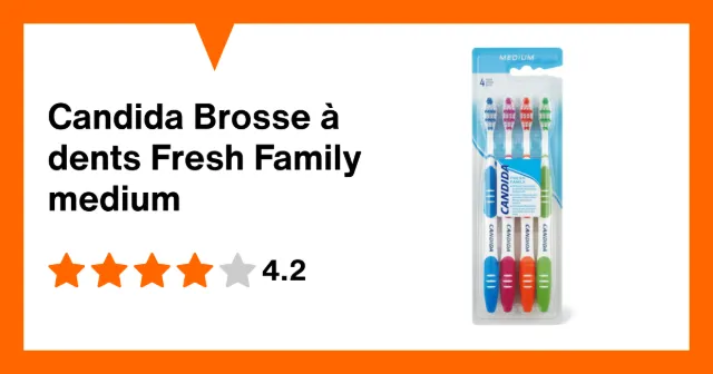 Immagine del prodotto Candida Brosse à dents Fresh Family medium