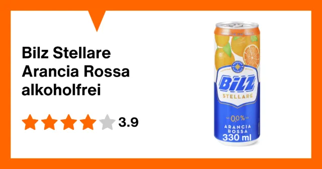 Immagine del prodotto Bilz Stellare Arancia Rossa senz'alcol