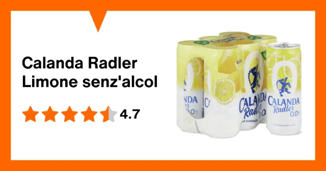 Immagine del prodotto Calanda Radler Limone senz'alcol