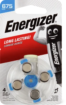 Immagine del prodotto Energizer Batterie per apparecchi acustici 675/1,4 V
