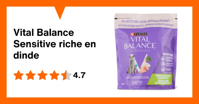 Produktbild zu Vital Balance Sensitive riche en dinde