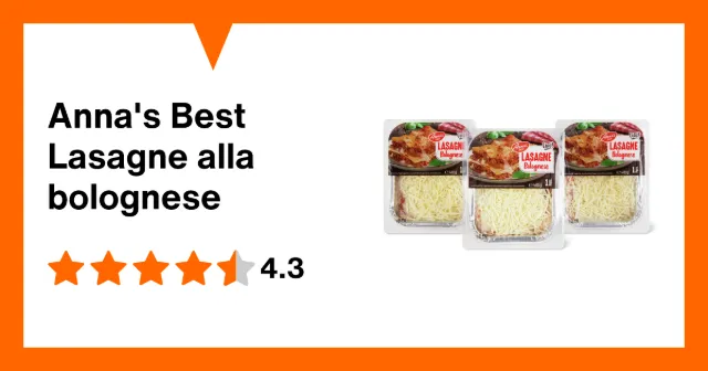 Immagine del prodotto Anna's Best Lasagne alla bolognese