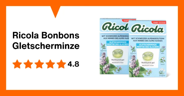 Image du produit Ricola Bonbons Gletscherminze