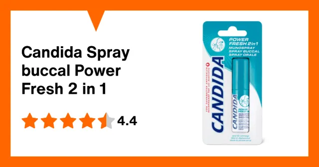 Image du produit Candida Spray buccal Power Fresh 2 in 1