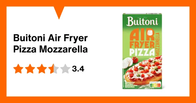 Image du produit Buitoni Air Fryer Pizza Mozzarella