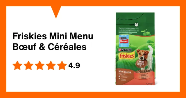 Image du produit Friskies Mini Menu Bœuf & Céréales