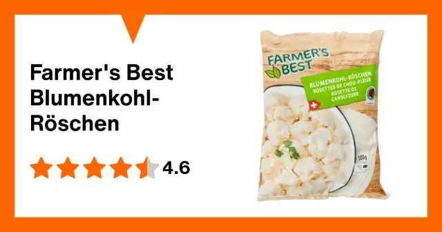 Image du produit Farmer's Best Blumenkohl-Röschen
