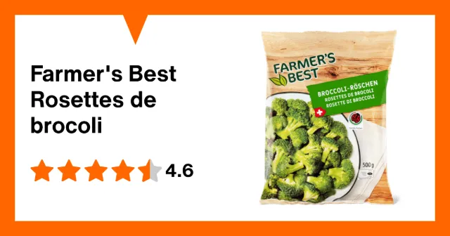 Image du produit Farmer's Best Rosettes de brocoli