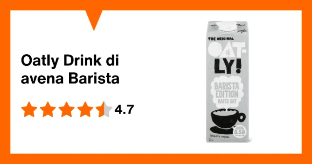 Immagine del prodotto Oatly Drink di avena Barista