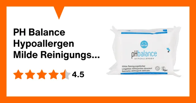 Immagine del prodotto PH Balance Hypoallergen Milde Reinigungstücher