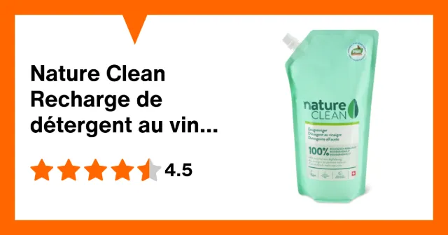 Immagine del prodotto Nature Clean Recharge de détergent au vinaigre