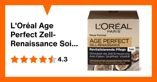 Image du produit L'Oréal Age Perfect Zell-Renaissance Soin de jour revitalisant