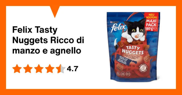 Image du produit Felix Tasty Nuggets Ricco di manzo e agnello