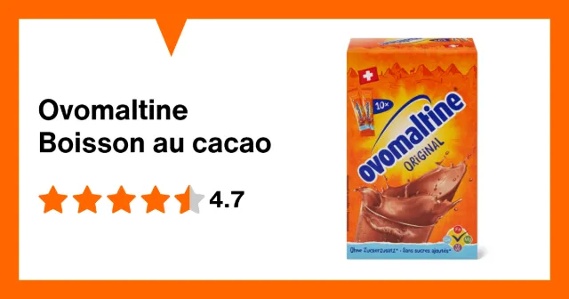 Image du produit Ovomaltine Boisson au cacao