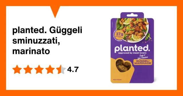 Image du produit planted. Güggeli sminuzzati, marinato