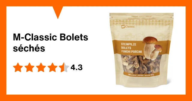Image du produit M-Classic Bolets séchés