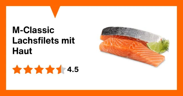 Immagine del prodotto M-Classic Filetti di salmone con pelle