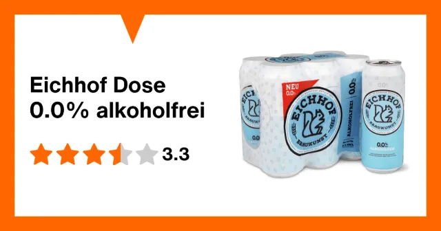 Immagine del prodotto Eichhof Dose 0.0% alkoholfrei