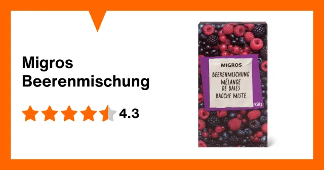 Produktbild zu Migros Beerenmischung