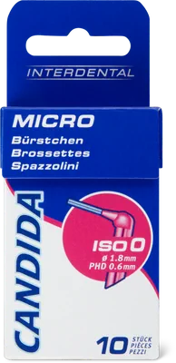 Image du produit Candida Brossettes Micro ISO 0