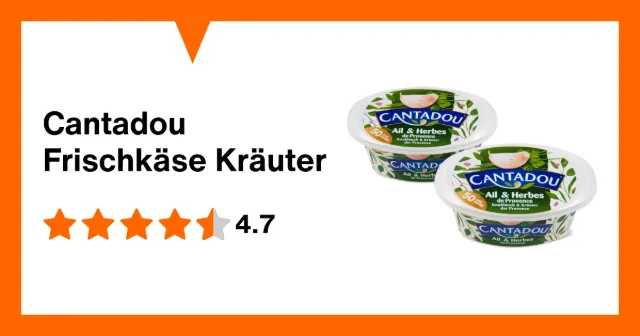 Image du produit Cantadou Frischkäse Kräuter