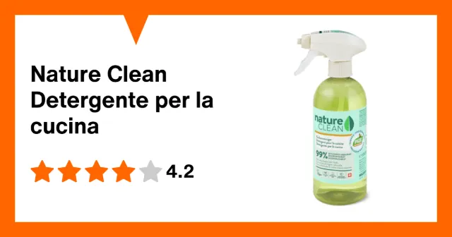Image du produit Nature Clean Detergente per la cucina