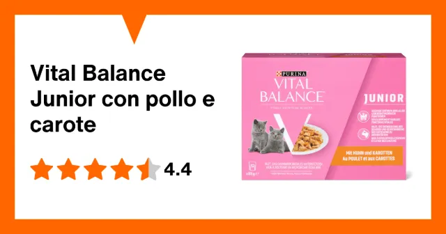 Produktbild zu Vital Balance Junior con pollo e carote