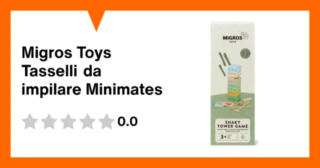 Immagine del prodotto Migros Toys Tasselli da impilare Minimates