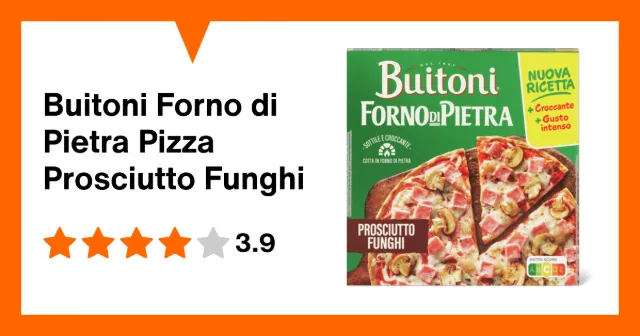 Image du produit Buitoni Forno di Pietra Pizza Prosciutto Funghi