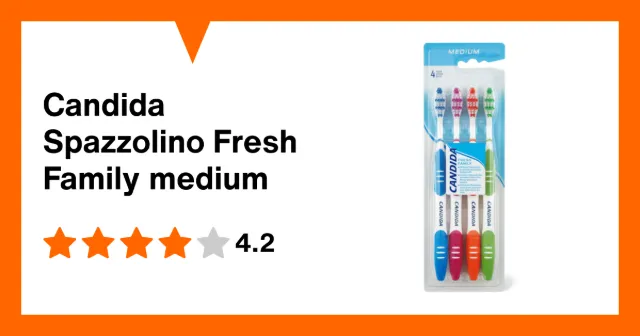 Image du produit Candida Spazzolino Fresh Family medium