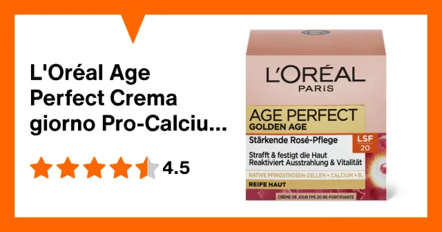 Immagine del prodotto L'Oréal Age Perfect Crema giorno Pro-Calcium Rosé IPS 20