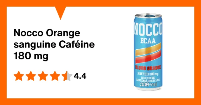Immagine del prodotto Nocco Orange sanguine Caféine 180 mg