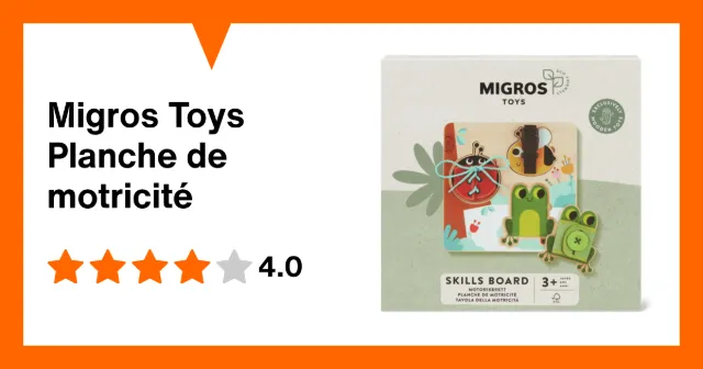 Produktbild zu Migros Toys Planche de motricité