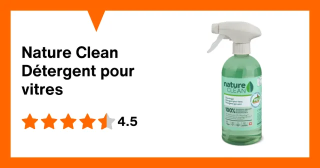 Image du produit Nature Clean Détergent pour vitres