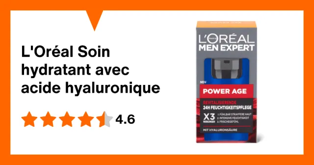 Image du produit L'Oréal Soin hydratant avec acide hyaluronique