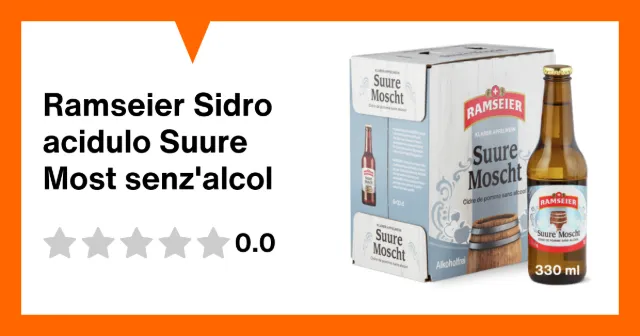 Image du produit Ramseier Sidro acidulo Suure Most senz'alcol
