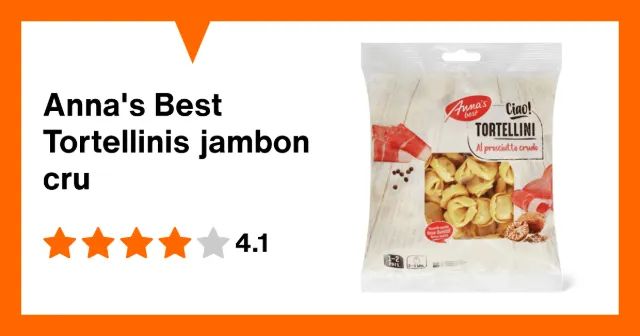 Produktbild zu Anna's Best Tortellinis jambon cru