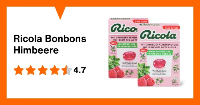 Image du produit Ricola Bonbons Himbeere